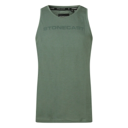 Stonecast M61H-01 Z10688 heren singlet Groen mos