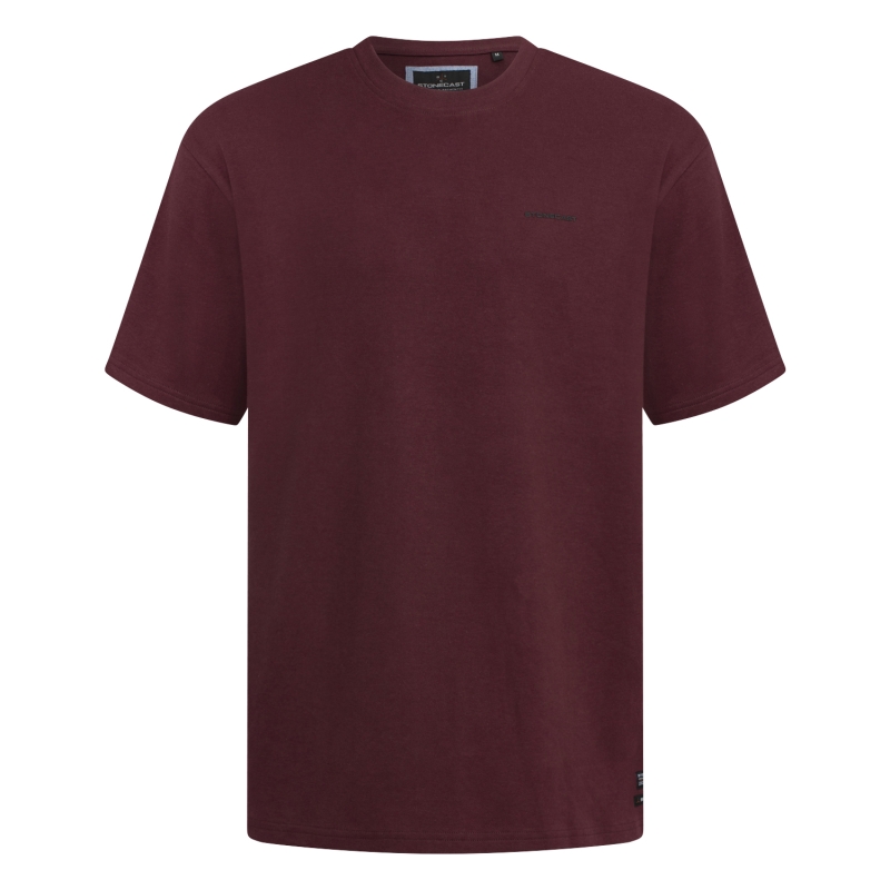 Stonecast Tetson men W10482 t-shirts Wijnrood