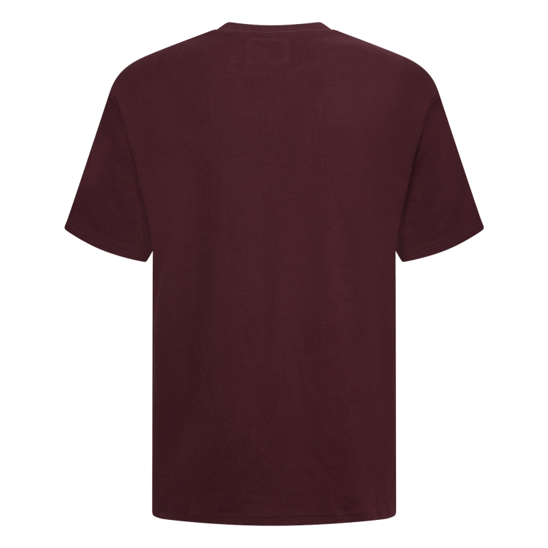 Stonecast Tetson men W10482 t-shirts Wijnrood