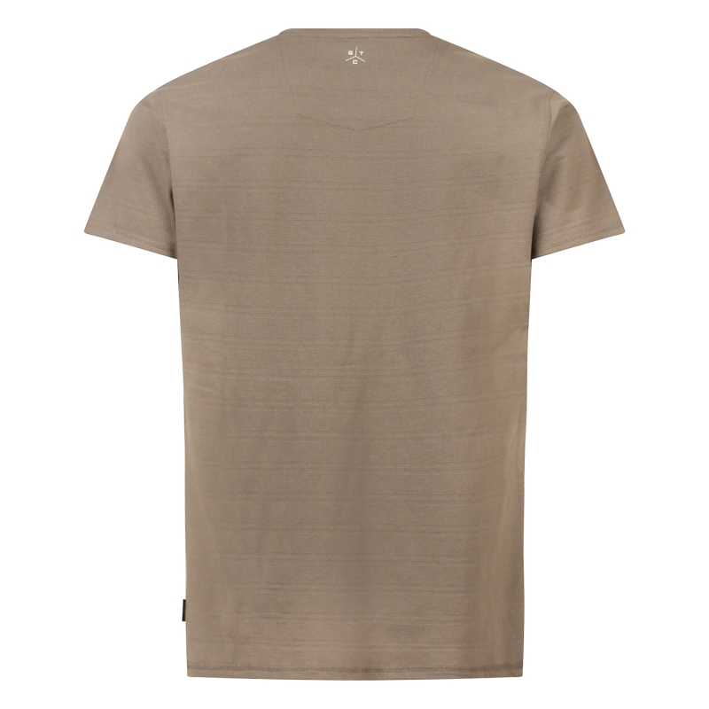 Stonecast Adriano men Z10367 t-shirts Bruin licht