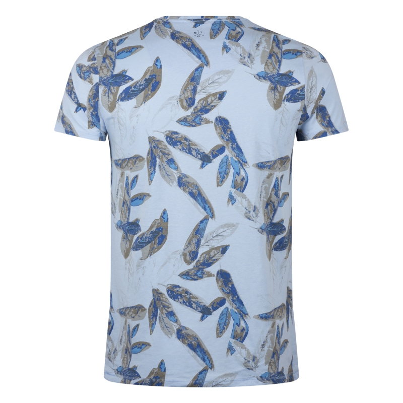 Stonecast Anando men Z10382 t-shirts Pastel blauw