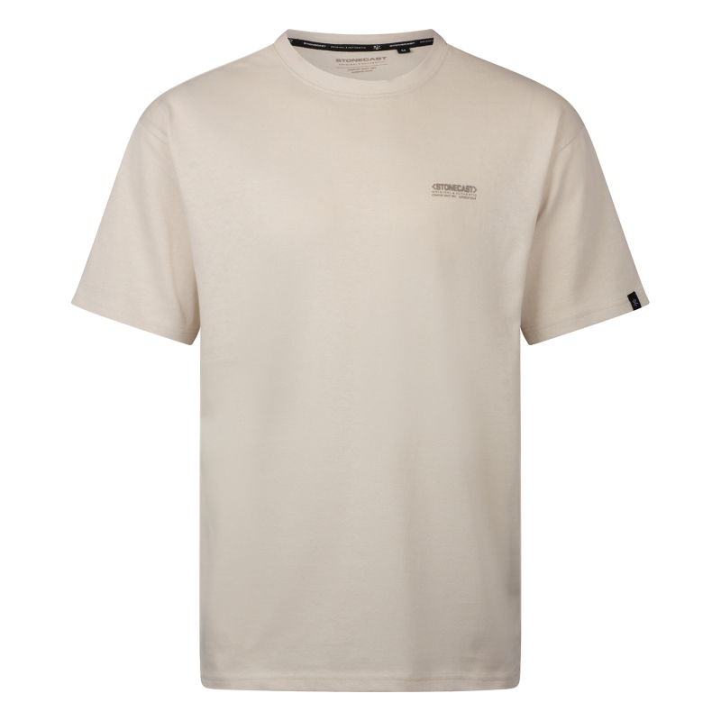 Stonecast Ares men Z10386 t-shirts Ecru