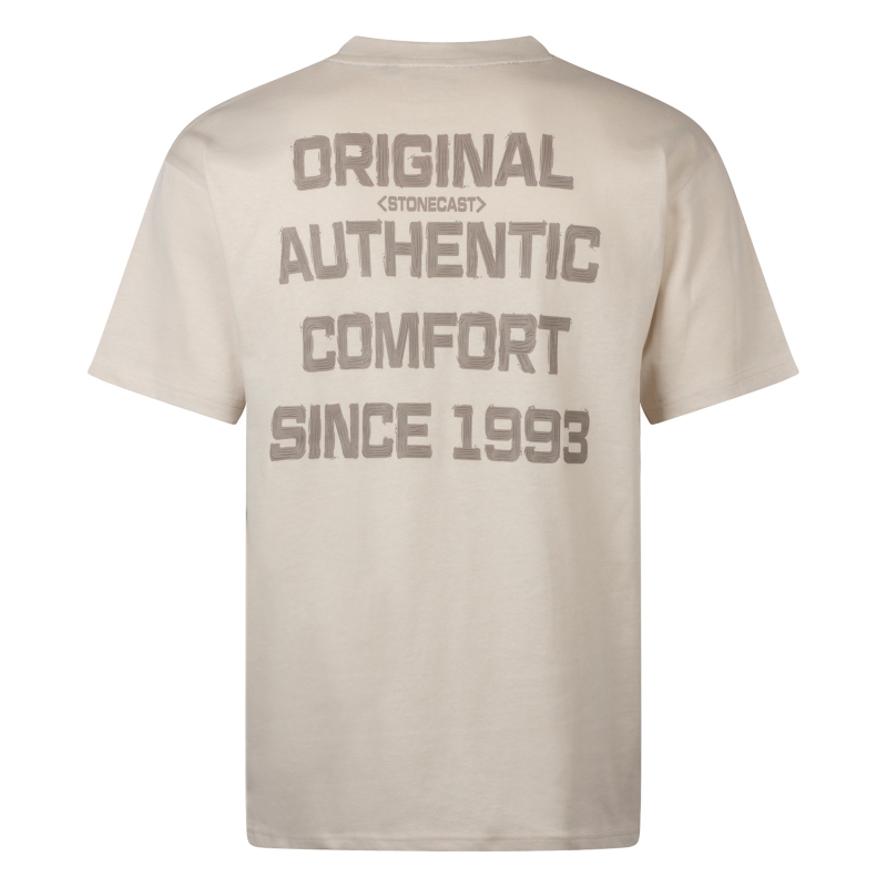 Stonecast Ares men Z10386 t-shirts Ecru
