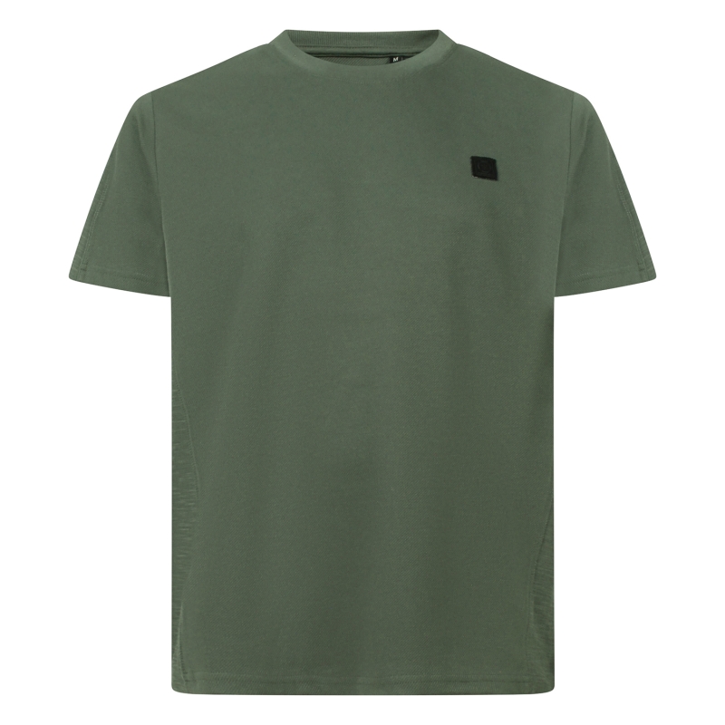 Stonecast Arturo men Z10307 t-shirts Groen mos