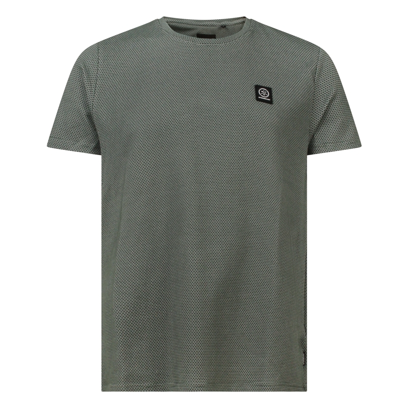Stonecast Asinc men Z10365 t-shirts Groen mos