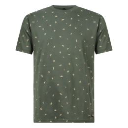 Stonecast 534148M Z10572 heren T-Shirt km Groen mos