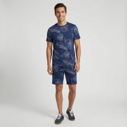 CARS jeans & casuals Sorro heren T-Shirt km Marine