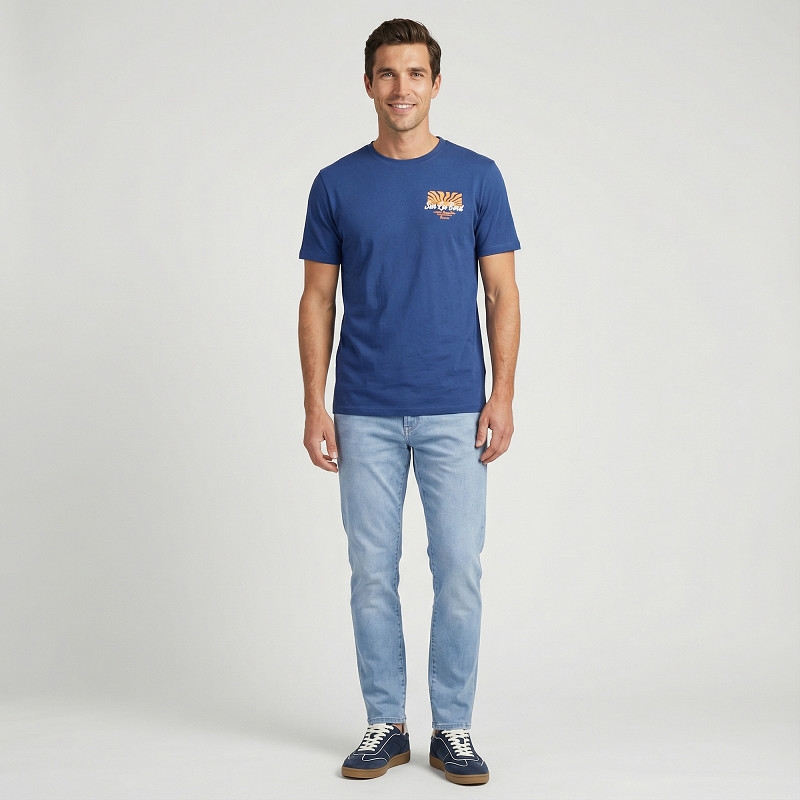 CARS jeans & casuals Ritzo t-shirts Marine