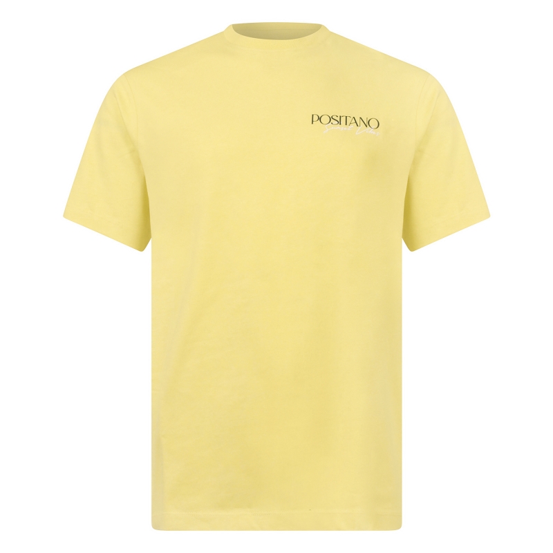 Stonecast MT-49496. Z10699 t-shirts geel