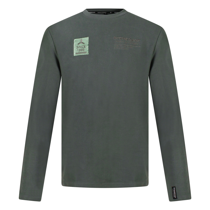 Stonecast Bert men W20485 t-shirts Groen mos