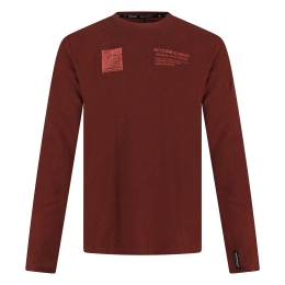 Stonecast Bert men W20485 heren T-Shirt lm Roest