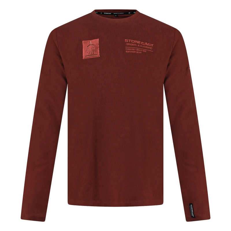 Stonecast Bert men W20485 t-shirts Roest