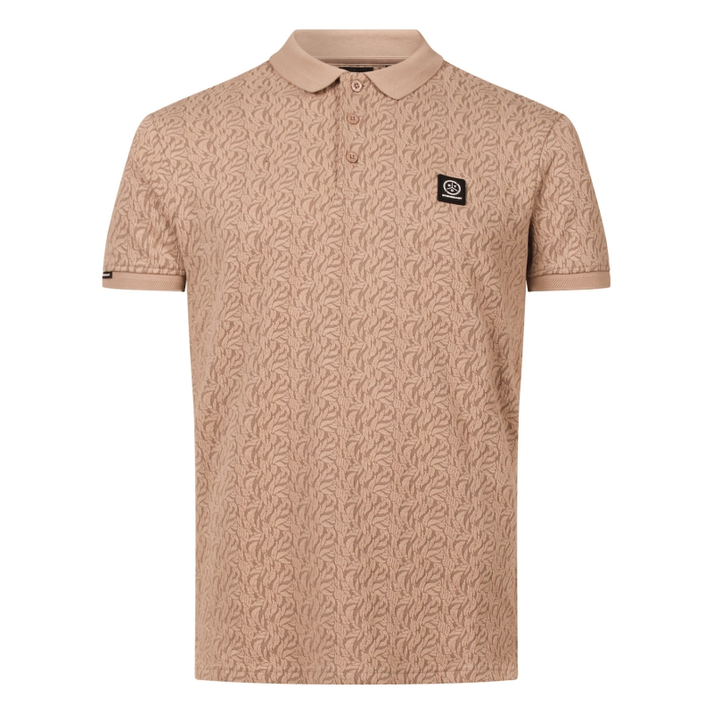 Stonecast Arvin men Z10378 polo's Zand