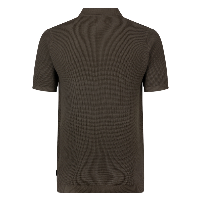 Stonecast Avein men Z10361 polo's Bruin