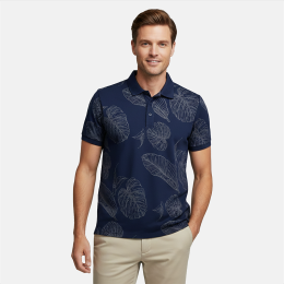 CARS jeans & casuals Trevo polo heren polo Marine