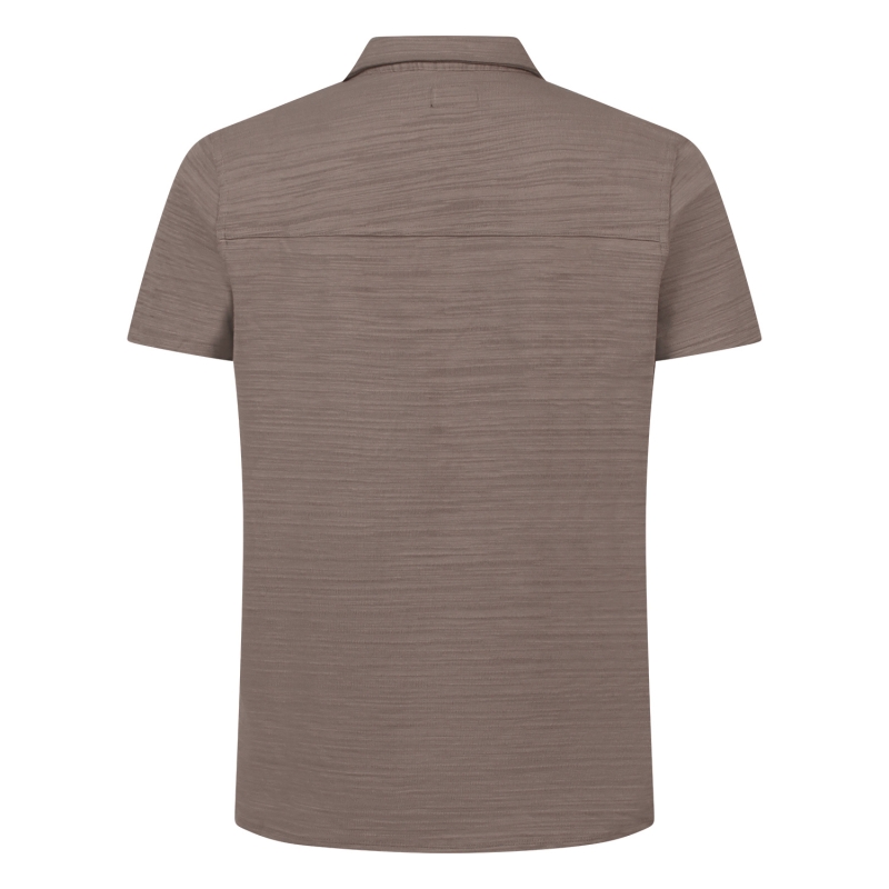 Stonecast Alan men Z10381 overhemden Bruin licht