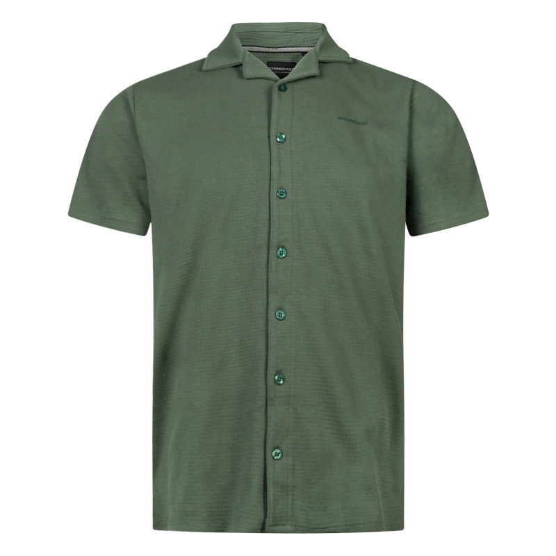 Stonecast Asyb men Z10369 overhemden Groen mos