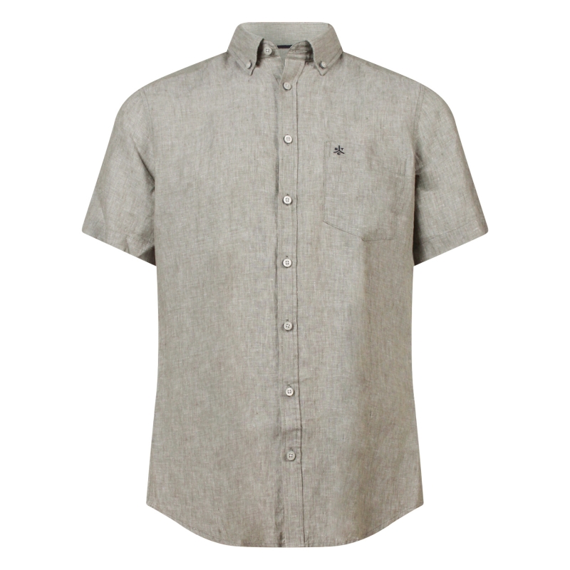 Stonecast Lino Z10589 overhemden Army