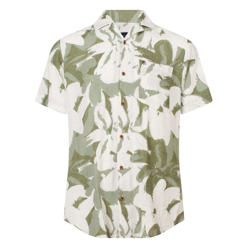 Stonecast Dean Z10590 overhemden Groen mos