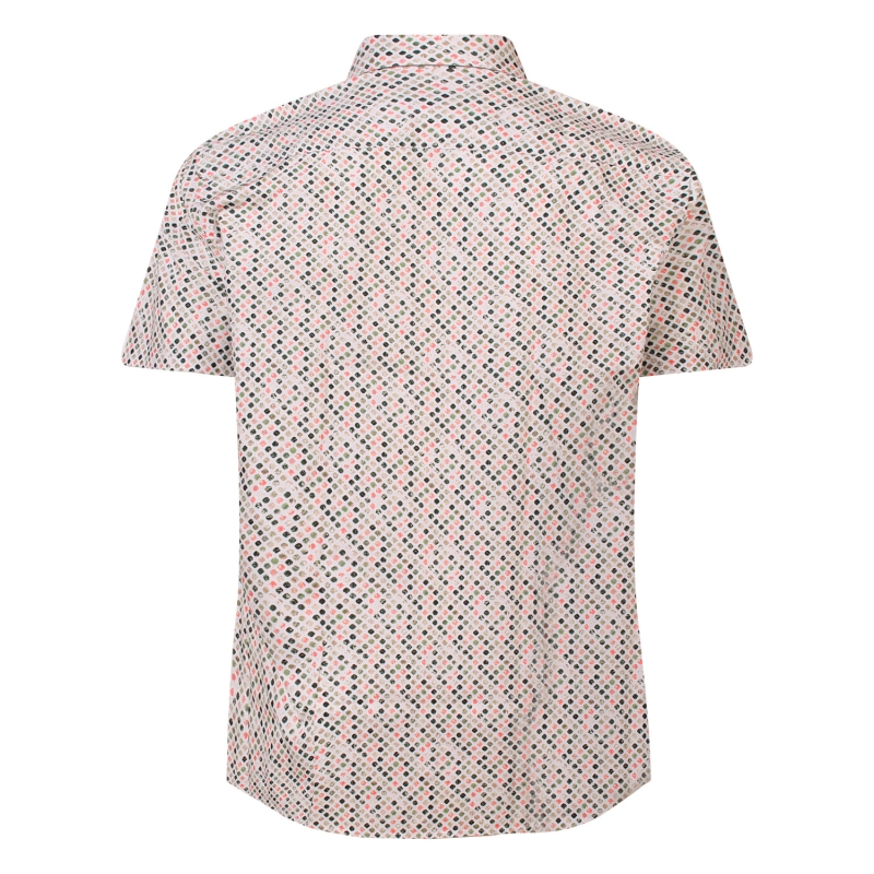 Stonecast Sjoerd Z10595 overhemden Groen mos