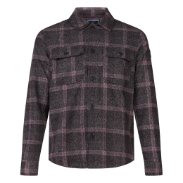 Stonecast Toby men W10484 heren overhemd lm Wijnrood