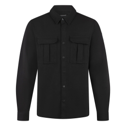Stonecast Bento men W20283 heren Overhemden lange mouwen Zwart