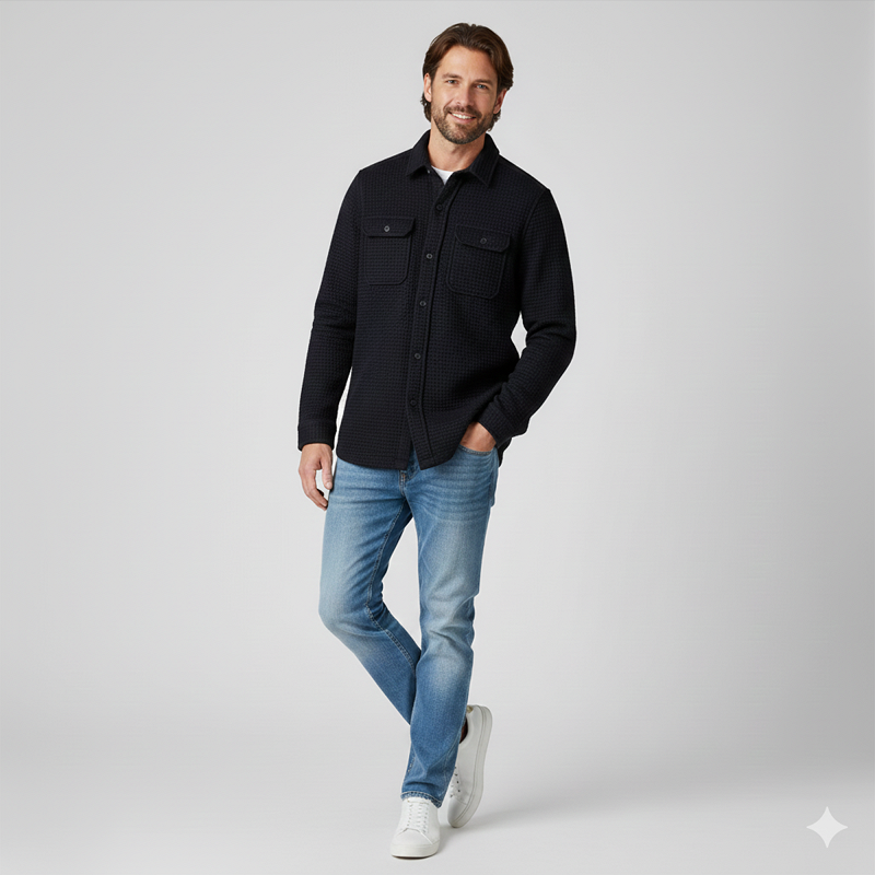 CARS jeans & casuals Marcker overhemden Zwart