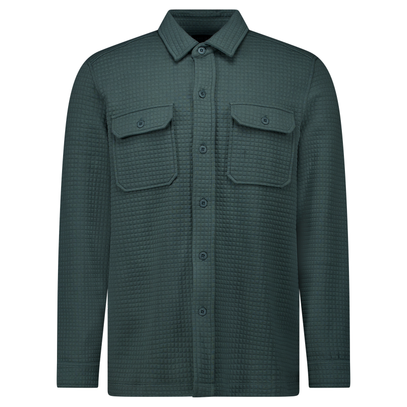 CARS jeans & casuals Marcker overhemden army groen