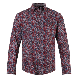 Stonecast 7681392 W20592 heren overhemd lm Rood