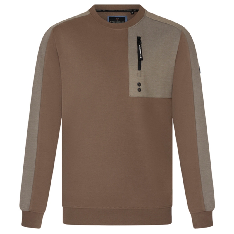 Stonecast Timmie men W10255 sweatshirts Taupe