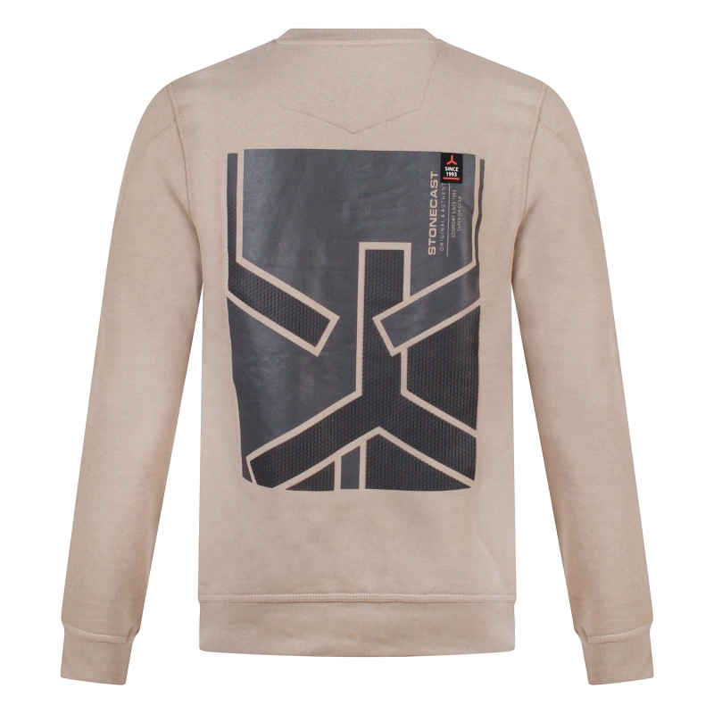 Stonecast Bexley men W20490 sweatshirts Zand