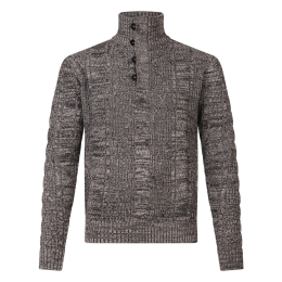 Stonecast Carrick W10540 heren pullover Grey melee