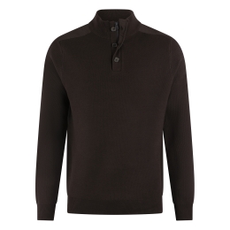 Stonecast Bertus men W20480 heren Pullovers Bruin donker