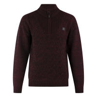 Stonecast Bewis men W20479 pullover Wijnrood