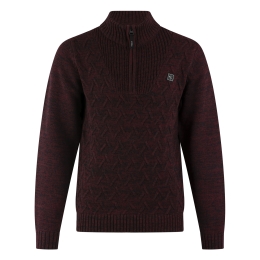 Stonecast Bewis men W20479 heren Pullovers Wijnrood