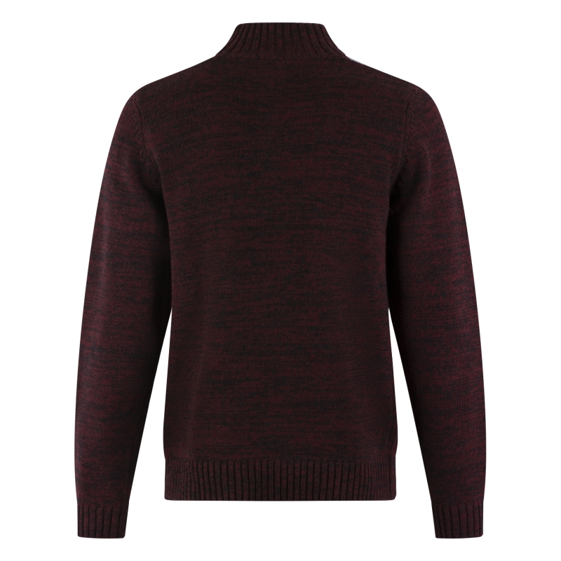 Stonecast Bewis men W20479 pullover Wijnrood
