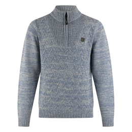 Stonecast Bewis men W20479 heren Pullovers Blauw midden
