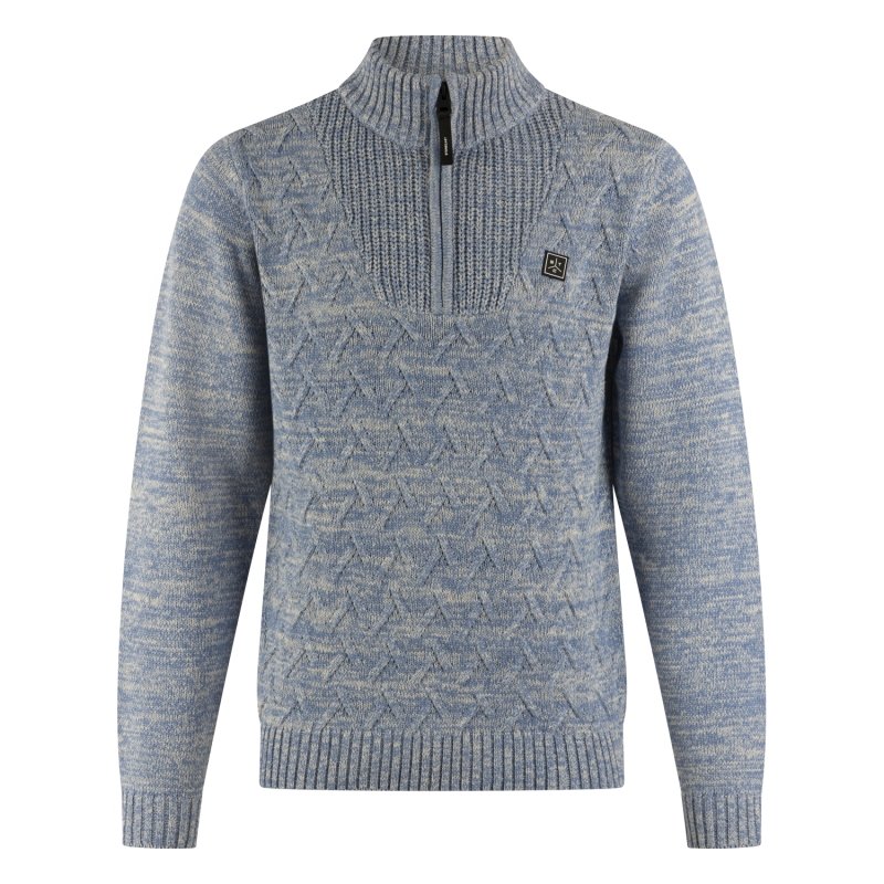 Stonecast Bewis men W20479 pullover Blauw midden