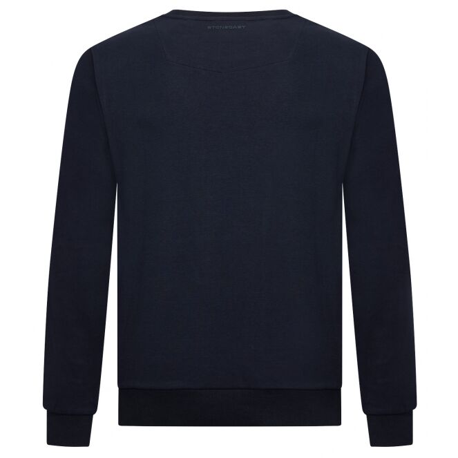 Stonecast Stonecast Tedman men W10481 Blauw dk navy Stonecast Tedman men W10481 Heren sweatshirt Blauw bestel je online bij www.bertusmode.nl/