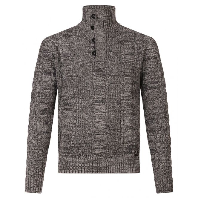 Stonecast Stonecast Carrick W10540 Grijs grey melee Stonecast Carrick W10540 Heren pullover Grijs bestel je online bij www.bertusmode.nl/