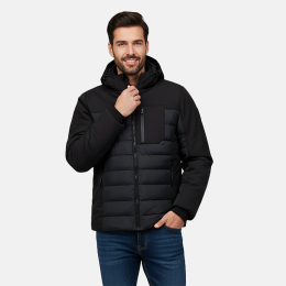 CARS Jeans Trison heren Buiten jacks Zwart