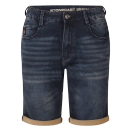 Stonecast Asco men Z10301 heren bermuda Denim darkwashed