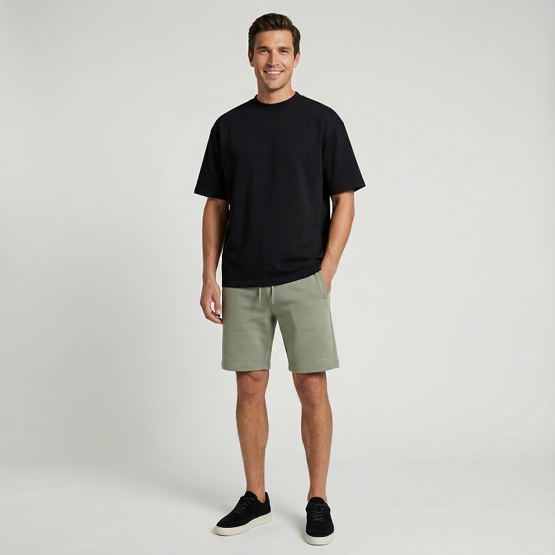 CARS jeans & casuals Wall bermuda's army groen