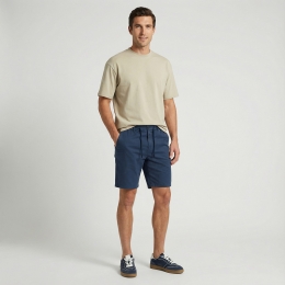CARS jeans & casuals Corsar heren bermuda Marine
