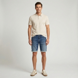 CARS jeans & casuals California_26z heren bermuda d.stone denim