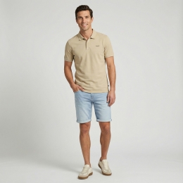 CARS jeans & casuals California_26z heren bermuda Bleach denim