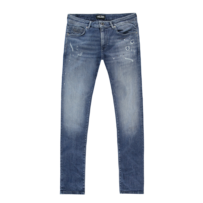 CARS jeans & casuals Bates damage L32 lange broek d.stone denim