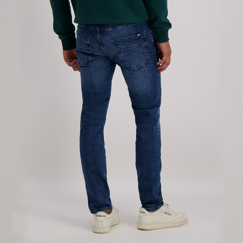 CARS jeans & casuals Bates damage L34 lange broek d.stone denim