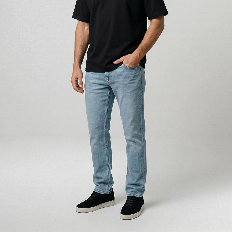 CARS jeans & casuals Stapler L32 lange broek l.stone denim