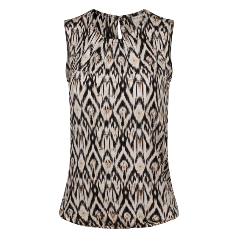 City Life 205037 Z90640 singlets Zwart